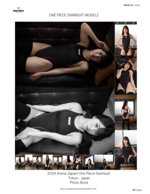 Downloadable Image eBook - Issue 13 | 2024 - Arena Japan Hi-Cut (high leg) One Piece Swimsuit - Image 6
