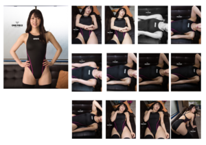 Downloadable Digital Image Files - Issue 13 | 2024 - Arena Japan Hi-Cut (high leg) One Piece Swimsuit (48 Image Files) - Image 2