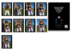 Downloadable Image eBook - Issue 14 | Set 1 of 3 | 2025 (English Version) - 1980s Pink Spotted Leotard - Image 4