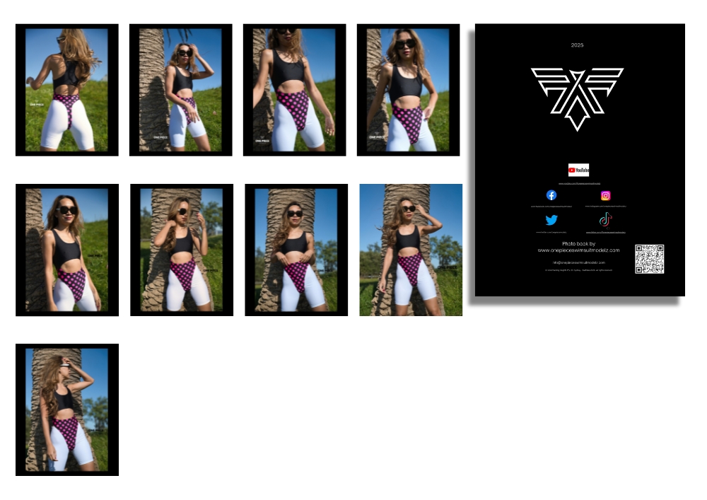 Downloadable Image eBook - Issue 14 | Set 1 of 3 | 2025 (English Version) - 1980s Pink Spotted Leotard