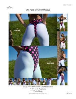 Downloadable Image eBook - Issue 14 | Set 1 of 3 | 2025 (English Version) - 1980s Pink Spotted Leotard - Image 6