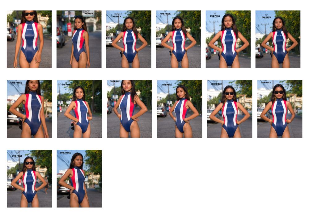 Downloadable Digital Image Files - Issue 15 | 2025 Realise 3 Coloured Swimsuit (66 Image Files)